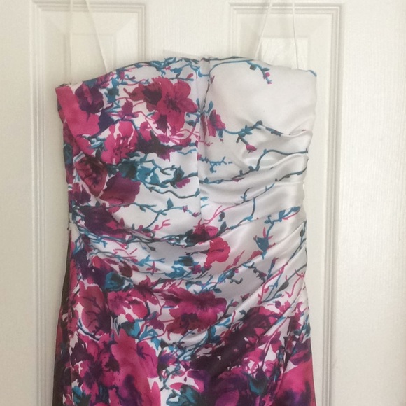 Floral Mermaid Gown - Picture 3 of 8